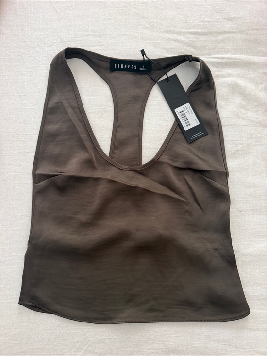 Lioness Tops - Lioness Bare Cami Tank Racerback - Mocca